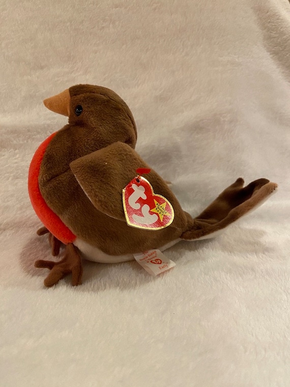 Early the Robin - TY Beanie Babies - Birthdate 20 March 1997 - Etsy