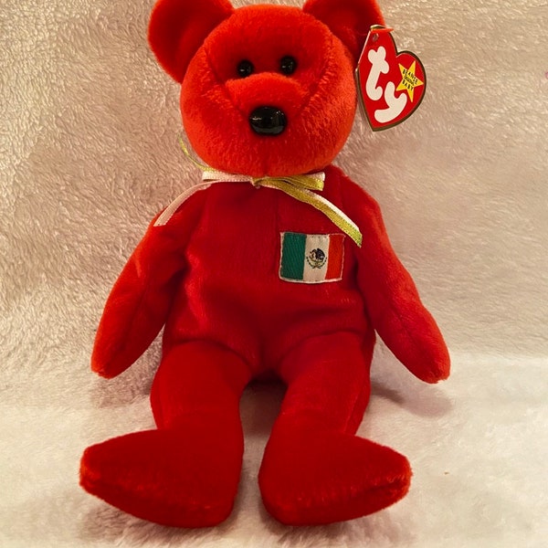 Osito the Bear - TY Beanie Babies - Birthdate 05 February 1999