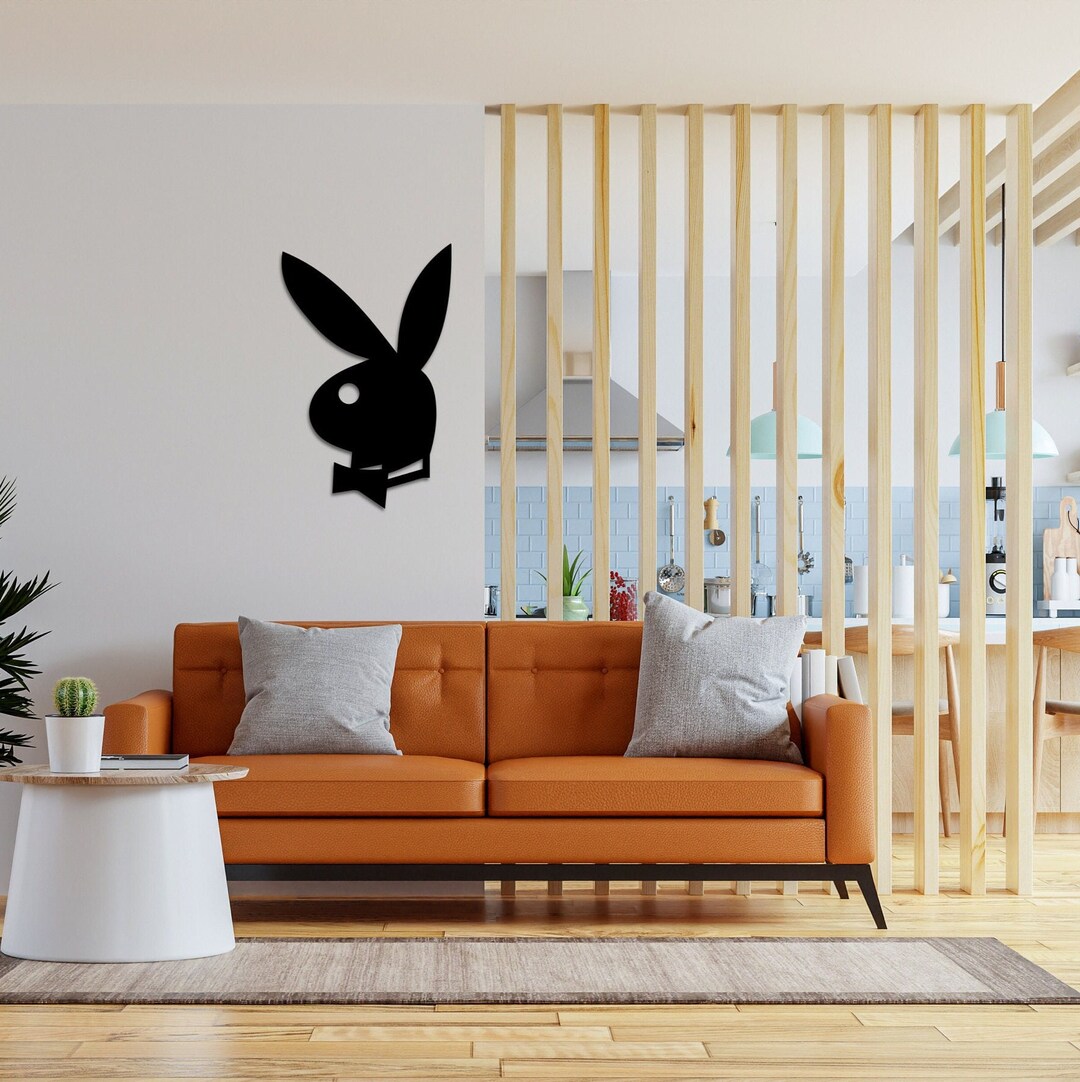 Playboy Wall Sign Playboy Wall Art Playboy Poster Playboy Etsy
