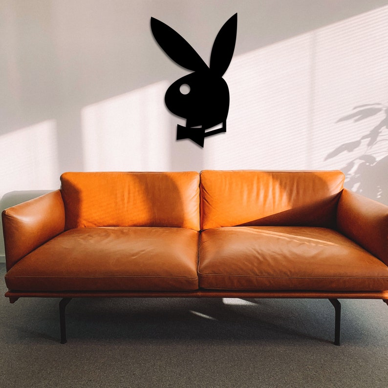Playboy Wall Sign Playboy Wall Art Playboy Poster Playboy Etsy