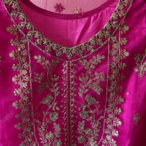 Pakistani Designer Asim Jofa 3 Piece Stitched Salwar Kameez for Women