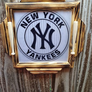 New York Yankees Mini Domino Table (with dominoes)
