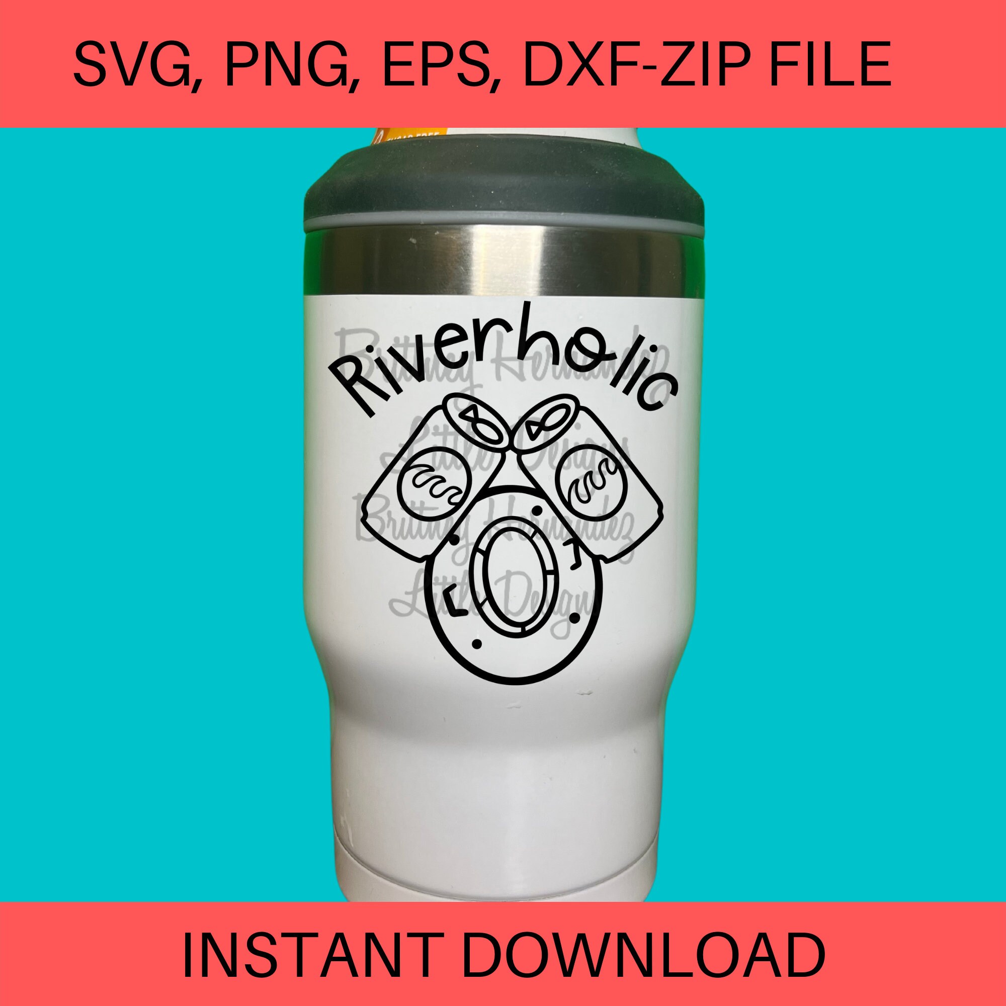 River Svg, Summer Svg Designs, River Svg Files for Cricut, Silhouette ...
