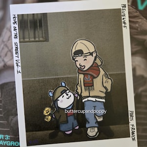 HOPE on the Street j-hope & Mang Besties print