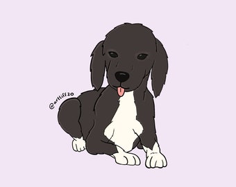 Leah the Xoloitzcuintli Sticker