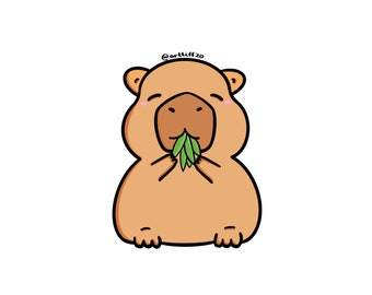 Gorty Eating Sticker