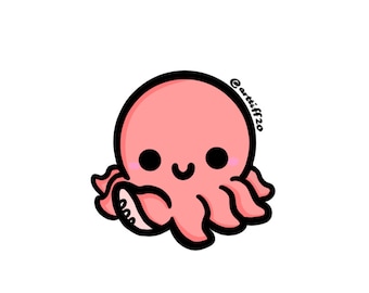 Octii the Octopus Sticker