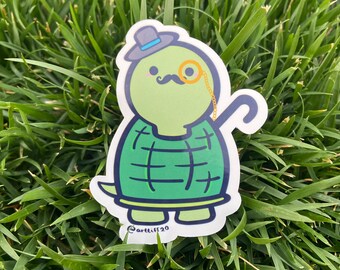 Sir Turtlee Sticker