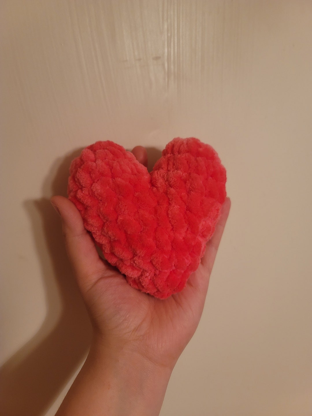 Big Crochet Heart Etsy