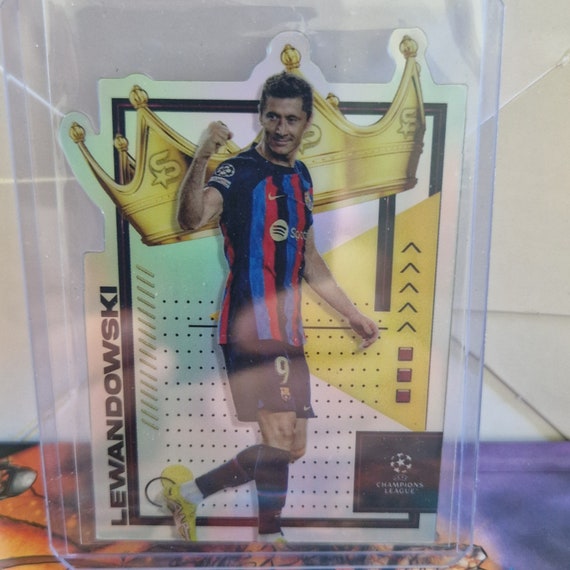 2023 Topps Chrome ROBERT LEWANDOWSKI #G-6 UEFA Champions League