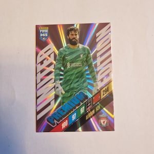 Liverpool FC Alisson Becker 2024 SoccerStarz Football Figurine