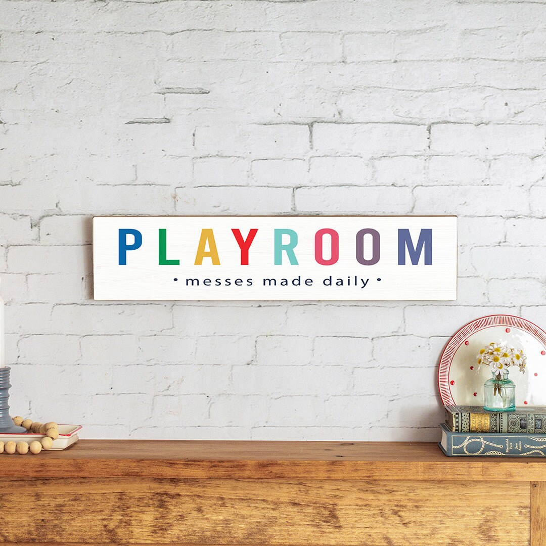 Playroom Barn Wood Sign - Etsy