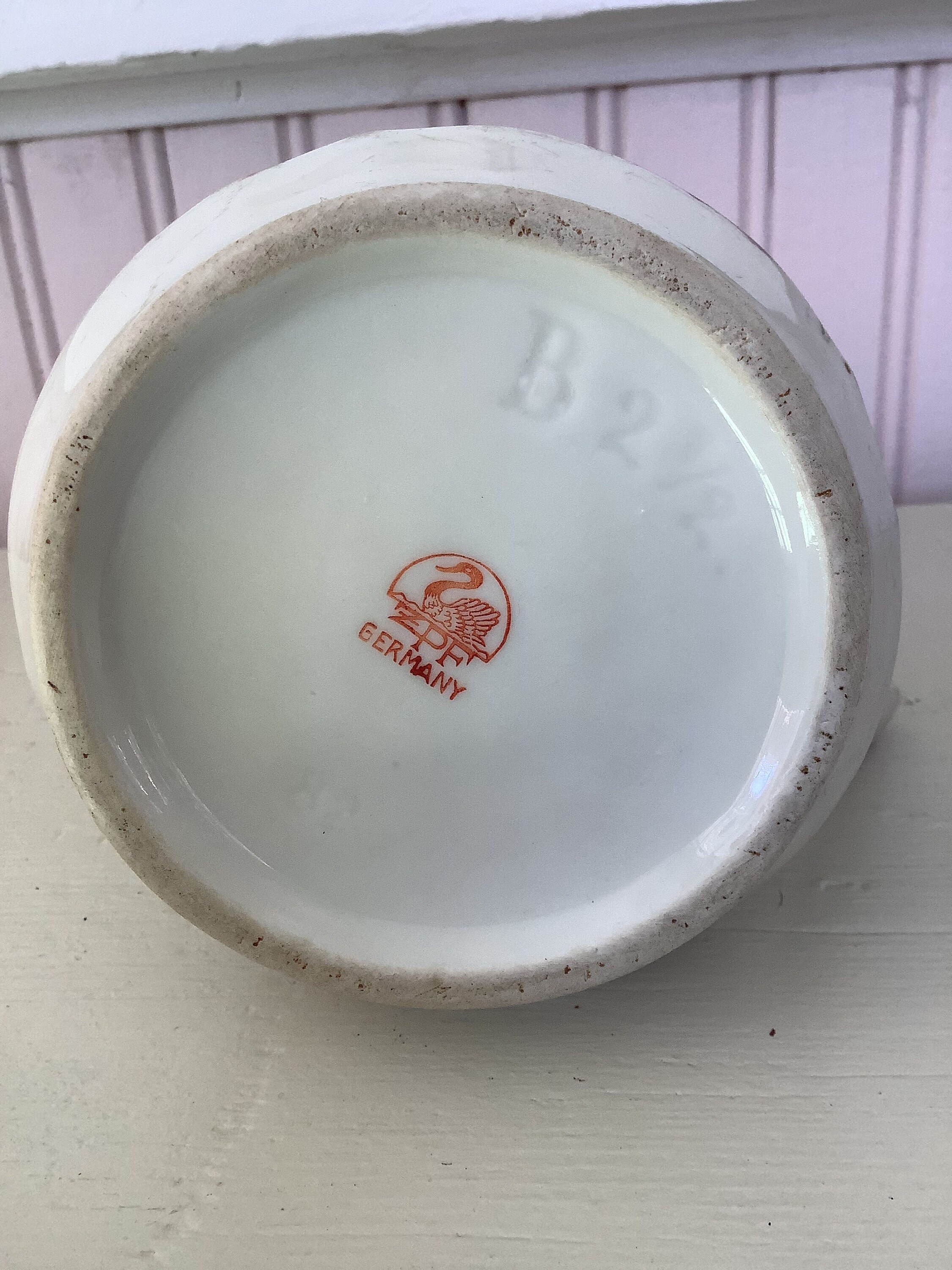 Vintage ZPF Germany 12 Ounce China Pitcher Measuring 3 1/4 Etsy