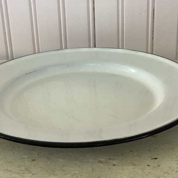 Enamelware Plate Etsy