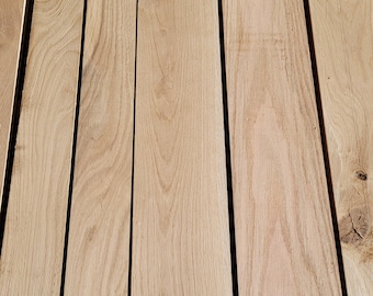 Oak wood cutting, shelf board, solid wood, window sill