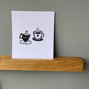 Minimalistische Bilderleiste, Postkartenhalter - verschiedene Hölzer und Längen
