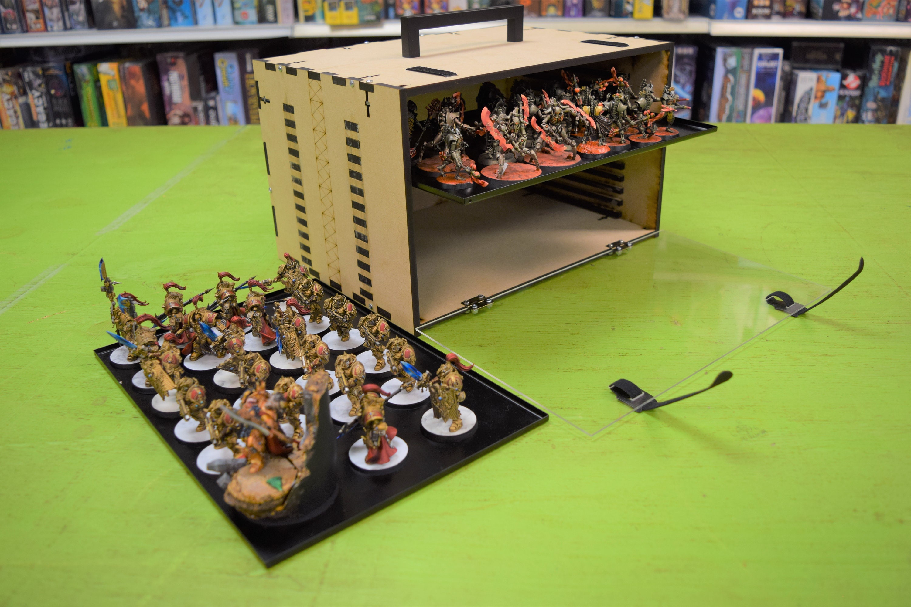 MOST CUSTOMIZABLE Miniatures Carrying Case by Tabletop Tech 