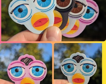 Furby face plate