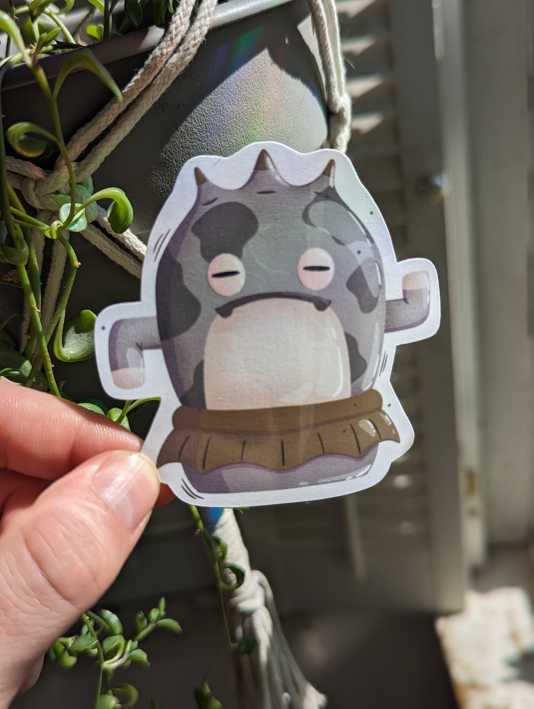 Gyroid Stickers Spikenoid ACNH Gyroid Vinyl Sticker - Etsy