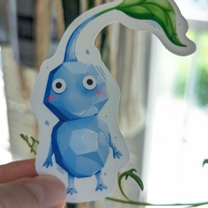 Ice Pikmin vinyl sticker