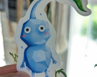 Ice Pikmin Vinyl Sticker