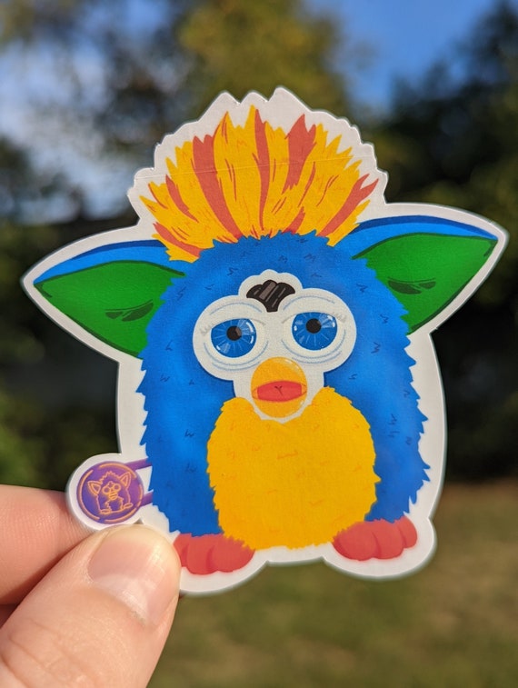 Kids Cuisine Furby Vinyl Sticker Etsy