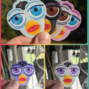 Furby face plate