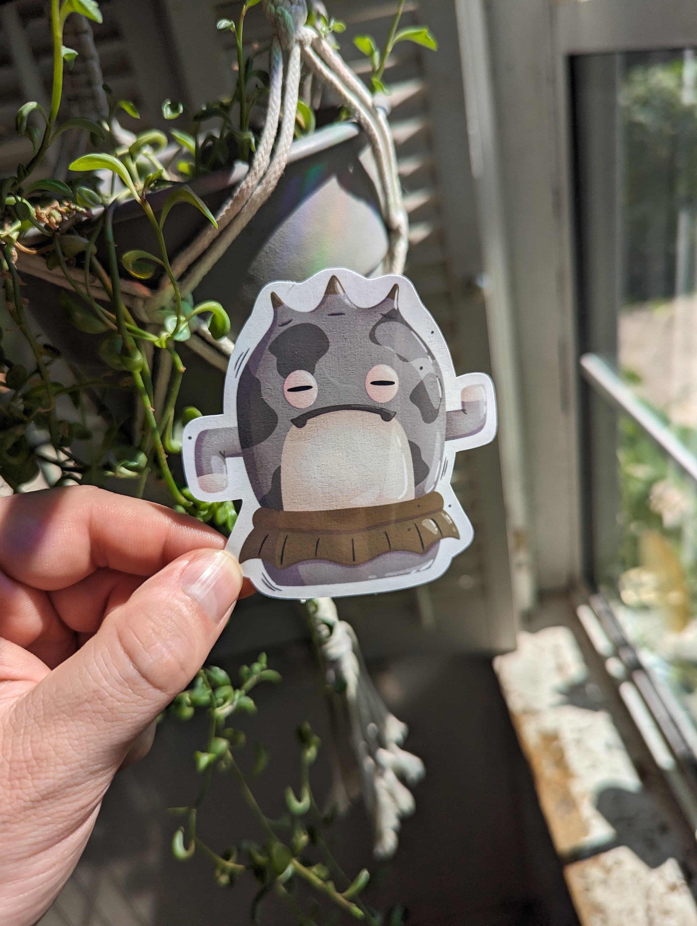 Gyroid Stickers Spikenoid ACNH Gyroid Vinyl Sticker - Etsy