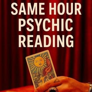 E-mail lezen op hetzelfde uur, binnen één uur bezorgd, tarotlezen, paranormaal lezen, diepgaande voorspellingen