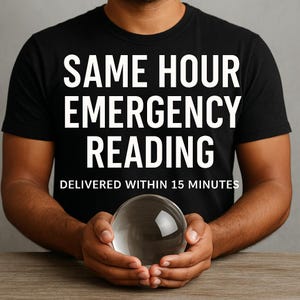 Supersnel paranormaal lezen, geleverd in 15 minuten, tarottekst lezen