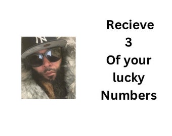 Receive 3 lucky number reading