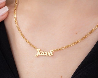 Figaro Chain Name - Etsy