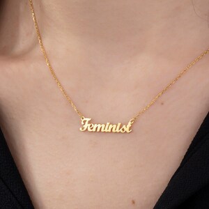 Sterling Silver Name Necklace For Women, Personalized Gifts For Mom, 14K Gold Dainty Name Pendants, Graduation Gifts, Best Gift For Mothers