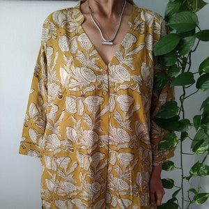 Plus size tunic,resort wear,summer tunic,cotton dress,boho dress,gifts for her,beachwear,swim cover up,boho dress,mom postpartum gift