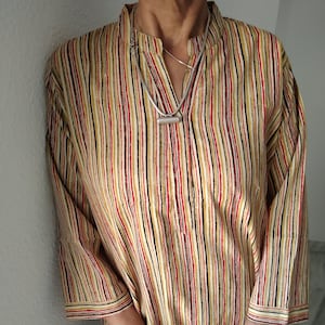 Baumwoll Tunika, indische Kurti, Geschenke für sie, Bademode, Badebekleidung, Boho, Mutter nach der Geburt, Bademode, Tunika, Boho Kurti Bild 1