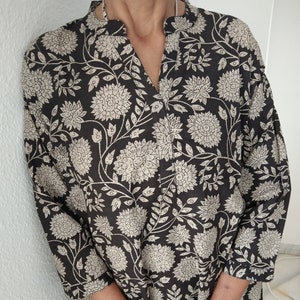 cotton tunic,gifts for her,cotton tunic,tunica,cotton kurti,resort wear,boho tunic,mom postpartum gift,cotton cover up,block print tunic,