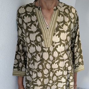 Baumwolltunika,Resortkleidung,Geschenke für Sie,Muttertagsgeschenk,Mama Postpartumgeschenk, Schwangerschaftstunika,Strandkleidung,schwimmen abdecken,Sommertunika, Kurti, Top
