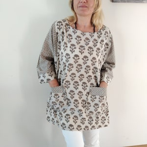cotton tunic,gifts for her,resort wear,swim cover up,mother&#39;s day gift,summer tunic,mom Postpartum gift,boho tunic,cotton tunic