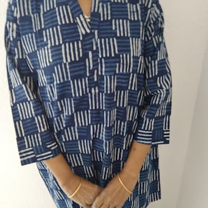 cotton tunic, organic tunic,gifts for her,resort wear,beachwear,summer tunic,citton kurti,mom postpartum gift,boho tunic,