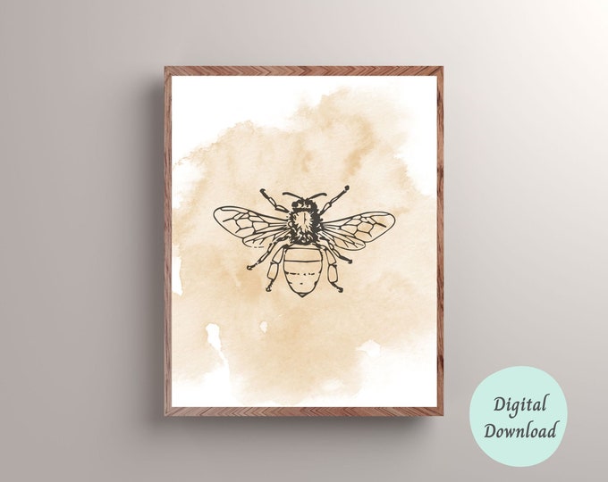 8-teiliges Bienen-Wanddekor Aus Holz – Rustikale Deko Für Garten, Haus Und Frühling