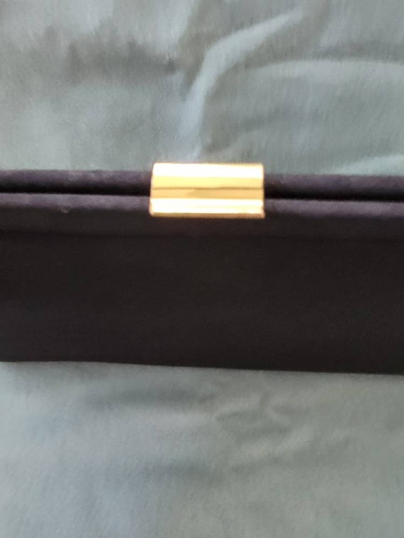 Black 1950's Admiral Clutch - image 2