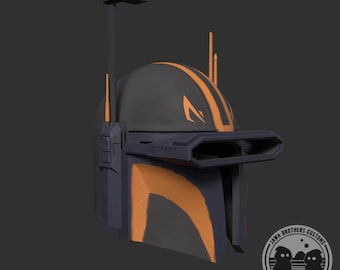 Strategist Mandalorian Helmet Model
