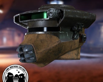 Boushh Bounty Hunter Helmet Model