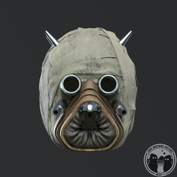 Tusken Raider Helmet Model