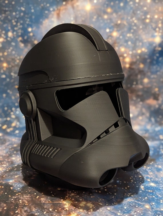 clone motorcycle helmet Helmet, Imperial Crosshair Shock Clone Trooper Phase 2 Weathered Helmet from Star Wars / Cosplay Helmet / Clone Wars Phase 2 Helmet / Star Wars Helmet Production time Clone Helmet, Republic Crosshair -