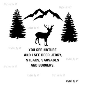 Deer hunting gifts, Digital download, Personal use, Commercial use, Gifts for a hunter, Deer download, Hunting sayings, Deer hunting decor,