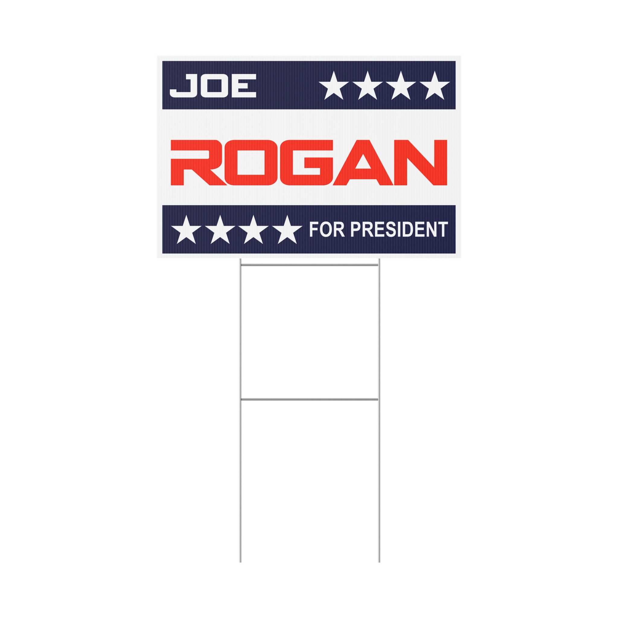 Joe Rogan for President Plastic Yard Sign [USA 2024] - Etsy