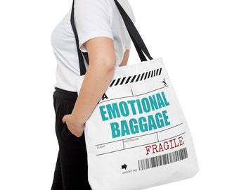 Sac fourre-tout à bagages émotionnels - Exprimez-vous à chaque transport
