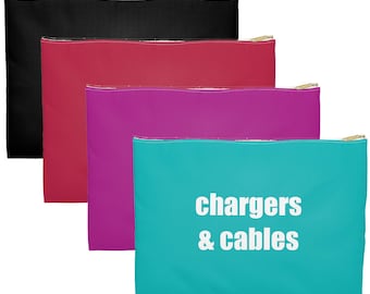 Pochette pour accessoires pour chargeurs et câbles