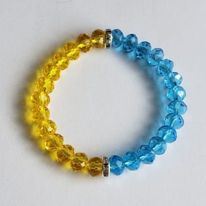 Support Ukraine Bracelet, 50% of profits donated